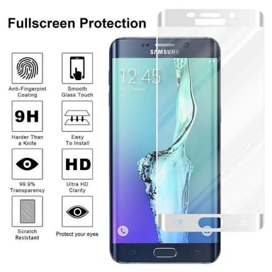 Samsung Galaxy S6 EDGE PLUS Skjermbeskytter Skärmskydd