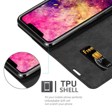 iPhone 13 PRO lommebokdeksel case (svart)