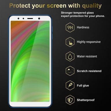 Samsung Galaxy A7 2018 Skjermbeskytter Skärmskydd