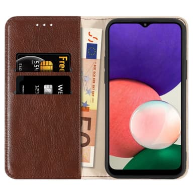 Deksel Samsung Galaxy A22 5G case (brun)