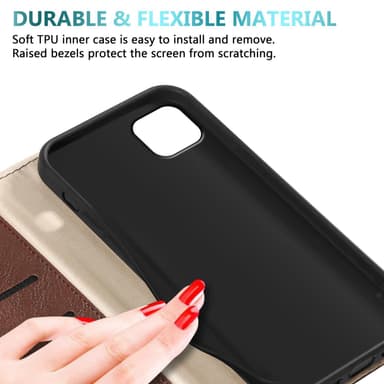 Deksel Samsung Galaxy A22 5G case (brun)