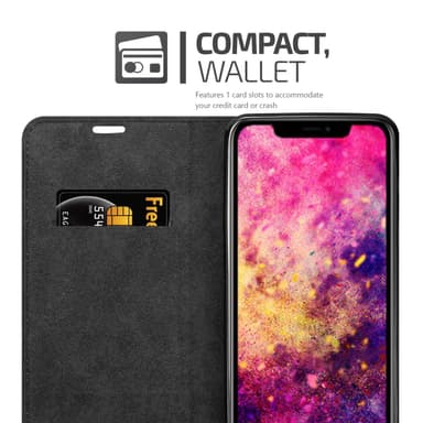 iPhone 13 PRO lommebokdeksel case (svart)