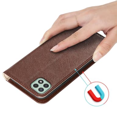 Deksel Samsung Galaxy A22 5G case (brun)