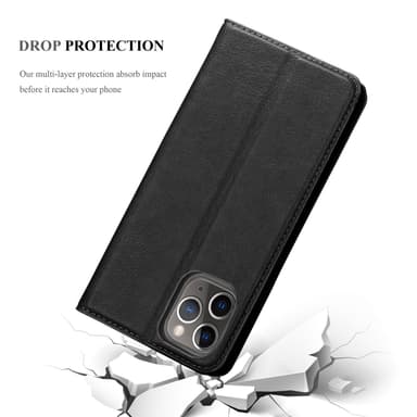iPhone 13 PRO lommebokdeksel case (svart)