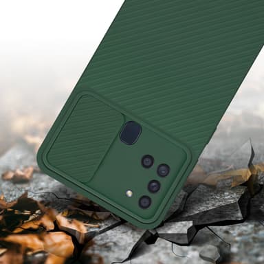Deksel Samsung Galaxy A21s cover (grønn)
