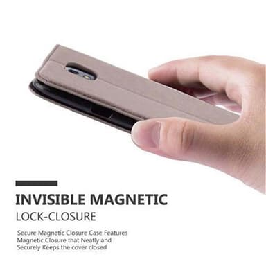 LG X CAM lommebokdeksel case (brun)