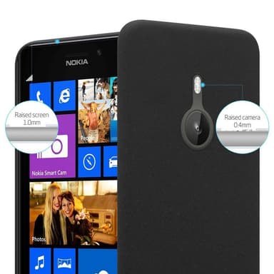 Nokia Lumia 925 Hardt Deksel Cover (svart)