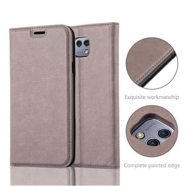 LG X CAM lommebokdeksel case (brun)