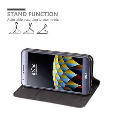 LG X CAM lommebokdeksel case (brun)