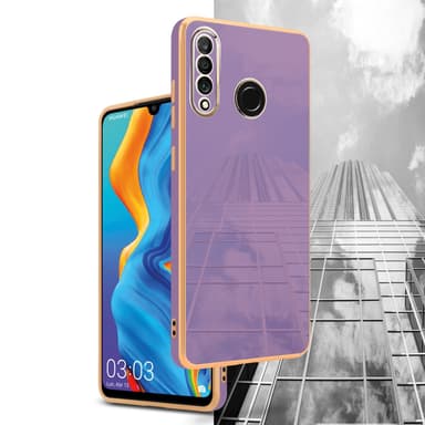 Huawei P30 LITE silikondeksel case (lilla)