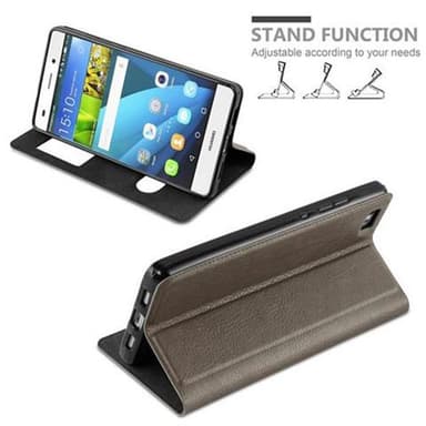 Huawei P8 LITE 2015 lommebokdeksel cover (brun)