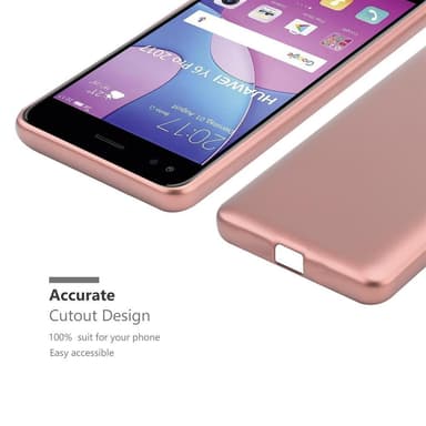 Deksel Huawei Y6 PRO 2017 Case Cover (rosa)