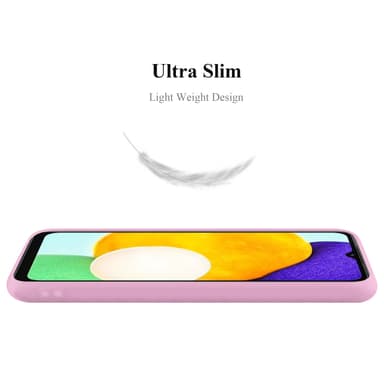 Deksel Samsung Galaxy A13 5G Silikon cover (rosa)