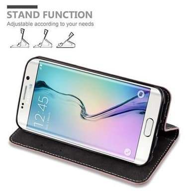 Samsung Galaxy S6 EDGE Deksel Case Cover (rosa)
