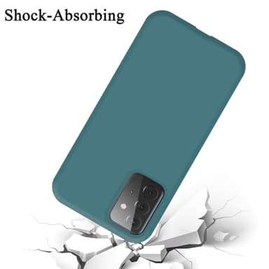 Samsung Galaxy A72 4G / 5G silikondeksel case (grønn)