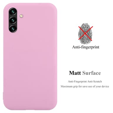 Deksel Samsung Galaxy A13 5G Silikon cover (rosa)