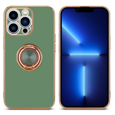 iPhone 13 PRO MAX silikondeksel case (grønn)