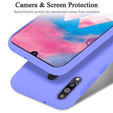 Samsung Galaxy M30 / A40s silikondeksel case (lilla)