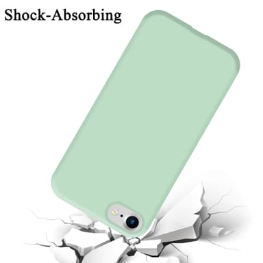 iPhone 7 / 7S / 8 / SE 2020 silikondeksel case (grønn)