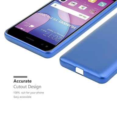 Deksel Huawei Y6 PRO 2017 Case Cover (blå)