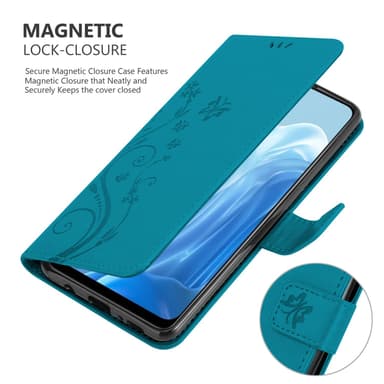 Oppo FIND X5 LITE / Reno7 5G lommebokdeksel Blomster
