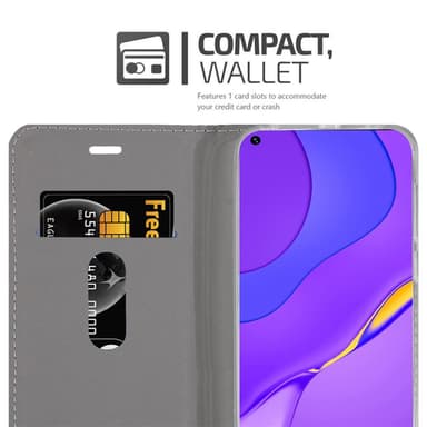 Huawei NOVA 7 5G lommebokdeksel etui (grå)