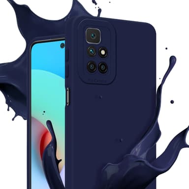 Xiaomi RedMi 10 Deksel case (blå)