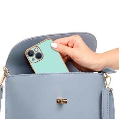 iPhone 14 silikondeksel case (grønn)