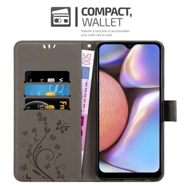 Samsung Galaxy A10s / M01s lommebokdeksel Blomster