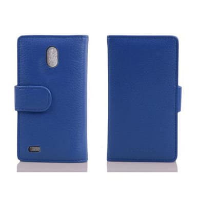 Huawei ASCEND G700 lommebokdeksel etui (blå)