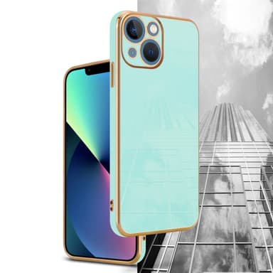 iPhone 14 silikondeksel case (grønn)