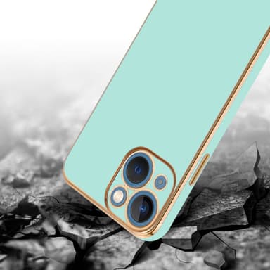 iPhone 14 silikondeksel case (grønn)