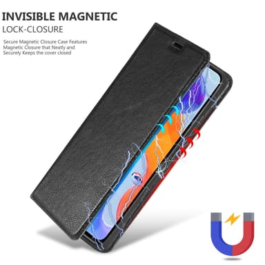 Xiaomi RedMi NOTE 11 PRO+ lommebokdeksel case (svart)