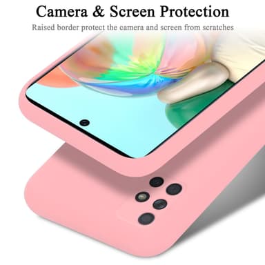 Samsung Galaxy A51 4G / M40s silikondeksel case (rosa)
