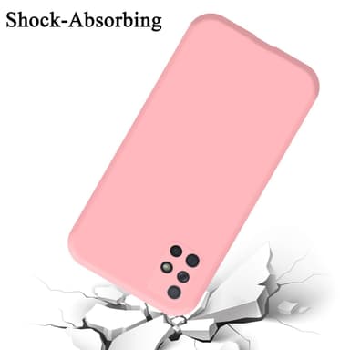 Samsung Galaxy A51 4G / M40s silikondeksel case (rosa)