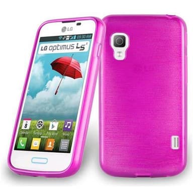 LG L5 II (2. SIM) silikondeksel cover (rosa)