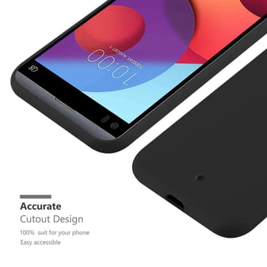 Deksel LG Q8 Silikon cover (svart)