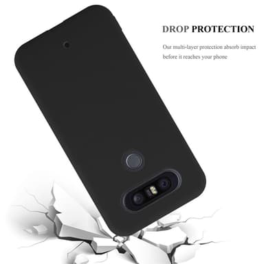 Deksel LG Q8 Silikon cover (svart)
