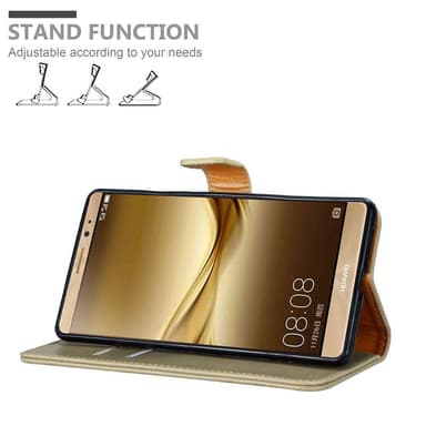Huawei MATE 8 lommebokdeksel etui (brun)