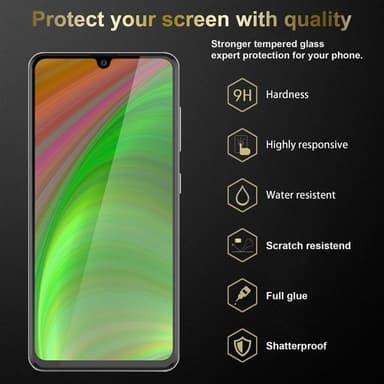 Samsung Galaxy A41 Skjermbeskytter Skärmskydd (hvit)