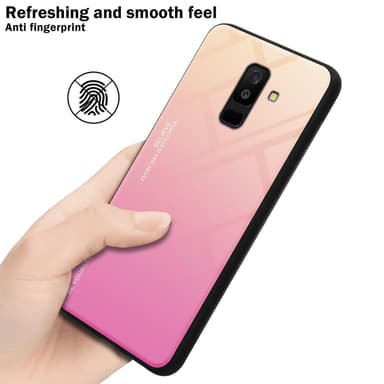 Deksel Samsung Galaxy A6 PLUS 2018 Case Cover (svart)