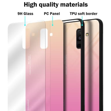 Deksel Samsung Galaxy A6 PLUS 2018 Case Cover (svart)