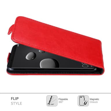 Huawei MATE 10 PRO deksel flip cover (rød)