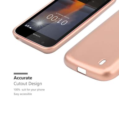 Deksel Nokia 1 2018 Case Cover (rosa)