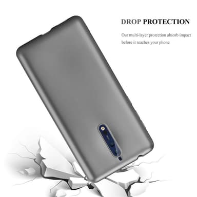 Deksel Nokia 8 2017 Case Cover (grå)