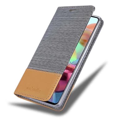 Samsung Galaxy A71 4G lommebokdeksel etui (grå)