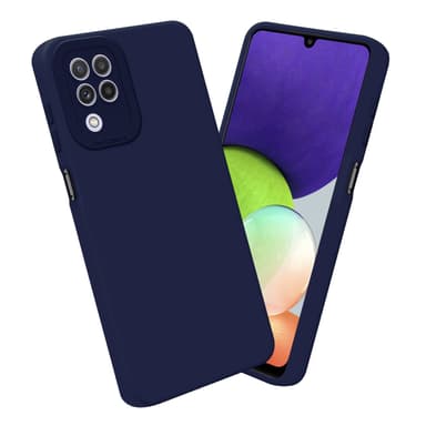 Samsung Galaxy A22 4G Deksel case (blå)