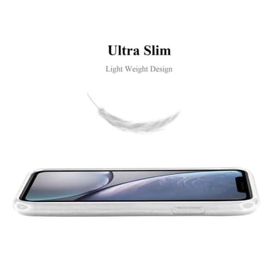 iPhone XR silikondeksel cover (sølv)