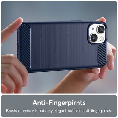 Deksel iPhone 14 ultra slim (blå)