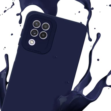 Samsung Galaxy A22 4G Deksel case (blå)